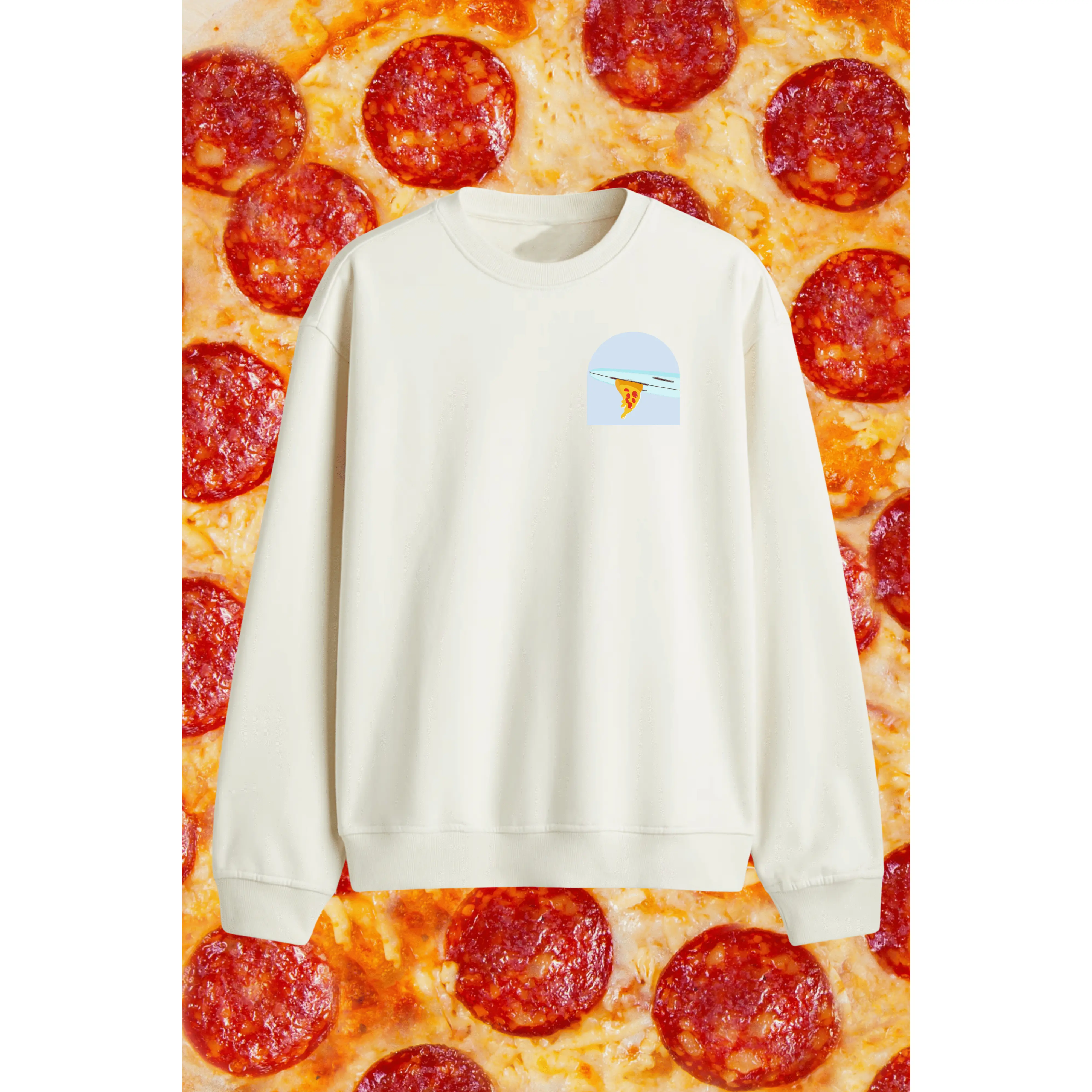 Pizza Fin Sweathirt