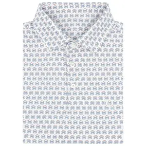 The Blue Crab Men Performance Polo Breathable Mesh Fabric Classic Loose Fit Pullover Short Sleeve Stylish Menswear Golf Soccer Casual Summer Top S-5XL