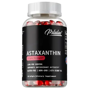 Premium Select Astaxanthin 12 mg per Serving with Coconut Oil
