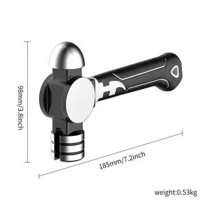OUDISI Mini Clawhammer, Heavy-Duty Integrated Special Steel Head Hand Tool with Plastic Grip for Nail Driving, Ideal for Tools & Hardware Use, Hand Tools