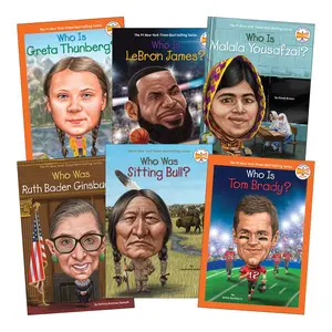 Kaplan Early Learning Company Who Was/Is Books - Set of 6