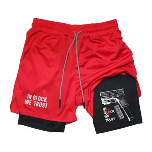 80s 90s Summer Men Shorts for Men Jorts Outfit Men Graphic Shorts Double-layer Sports Shorts Comfortable Short Shorts Summer