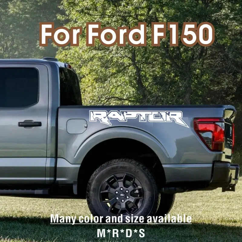 Ford Raptor F150 F250 F350 F450 F550 F650 F750 2Pcs Car Stickers Auto Vinyl Film Sport Decals Car Tuning Accessories