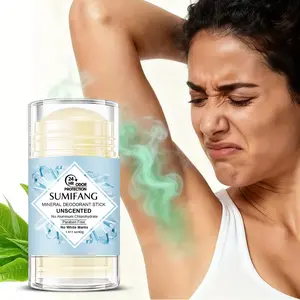24-Hour Aluminum-Free Body Deodorant Stick, Effective Odor Control, Freshness Maintenance, Gentle Formula, No Marks, Portable, 40g