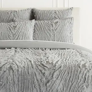 Z Gallerie Azalea Bedding - Dove Grey