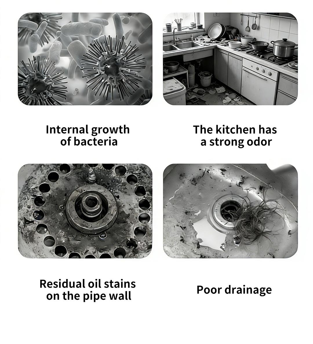 SOPAMI Garbage Disposal Cleaner Tablets | Septic System Safe, Deep Cleans Grime & Freshens Odors