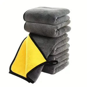 CHIEFPremium Microfiber Car Cleaning Towels | Ultra Absorbent, Scratch-Free | 6 Pack | Perfect for Washing, Drying & Detailing