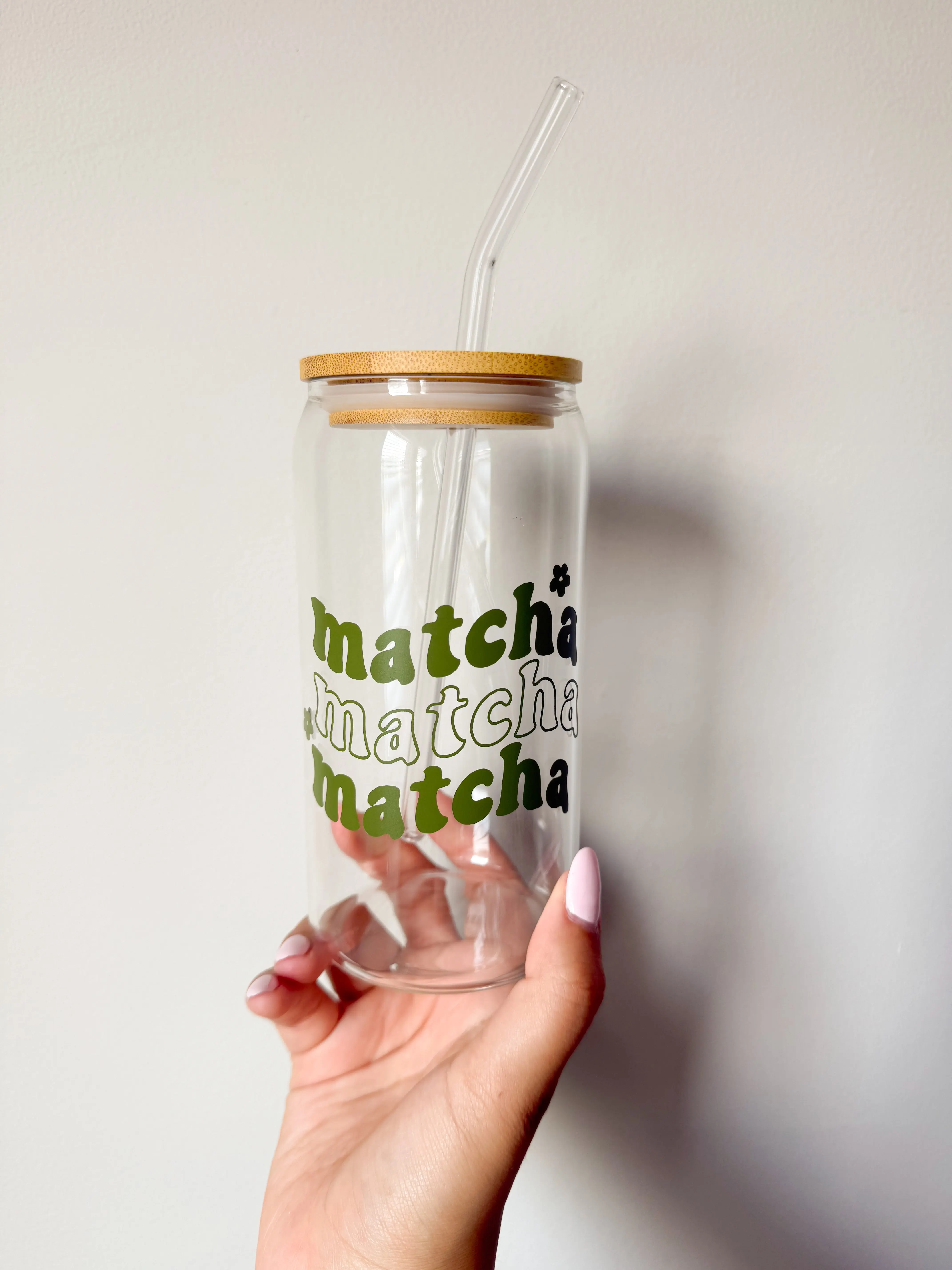 Matcha Glass Cup