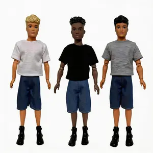 12-Inch Stylish Male Model Doll, Fashionable Unisex Toy, Trendy Mannequin Figure, Perfect Gift for Collectors