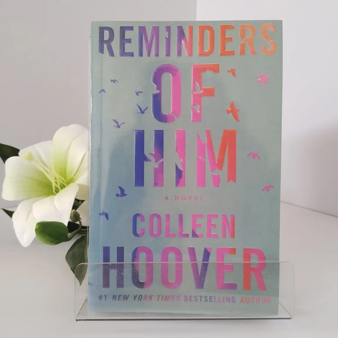 Colleen Hoover Book Reminders of Him, Emotional Storybook, Perfect Gift for Fans, Must-Read Romance Novel, Inspiring Reading Experience, Paperback Novel