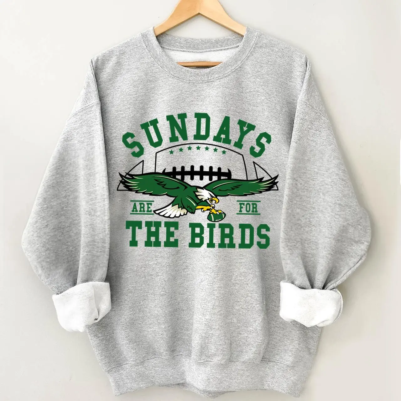Vintage Philadelphia Football Sweatshirt, Philadelphia Y2k Fan Gift Crewneck Sweatshirt, Unisex Gifts For Football Fan