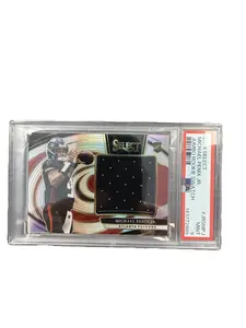 2024 Panini Select Michael Penix Jr. Jumbo Rookie Swatch Prizm PSA 9 #/149