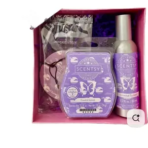 Scentsy Birthday Box Assorted Scents Waxes & Room Spray Coastal Sunset Scented Wax Melts