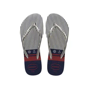 Slim Nautical Sandal WhiteSilver