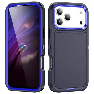 【High Quality】Shockproof Anti-Drop iPhone Case, Hybrid Full Protection Waterproof Anti-Slip Cover, Slim Fit Phone Case for iPhone 12 13 14 15 16 17 Pro/Pro Max/Plus