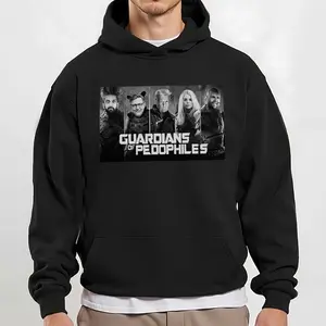 GOP Guardians of Pe.dos Unisex Hoodie, Anti Trump Bumper Shirt, Anti-MAGA Tru.mp Is On The List Funny Gift, Release The Epstein Files