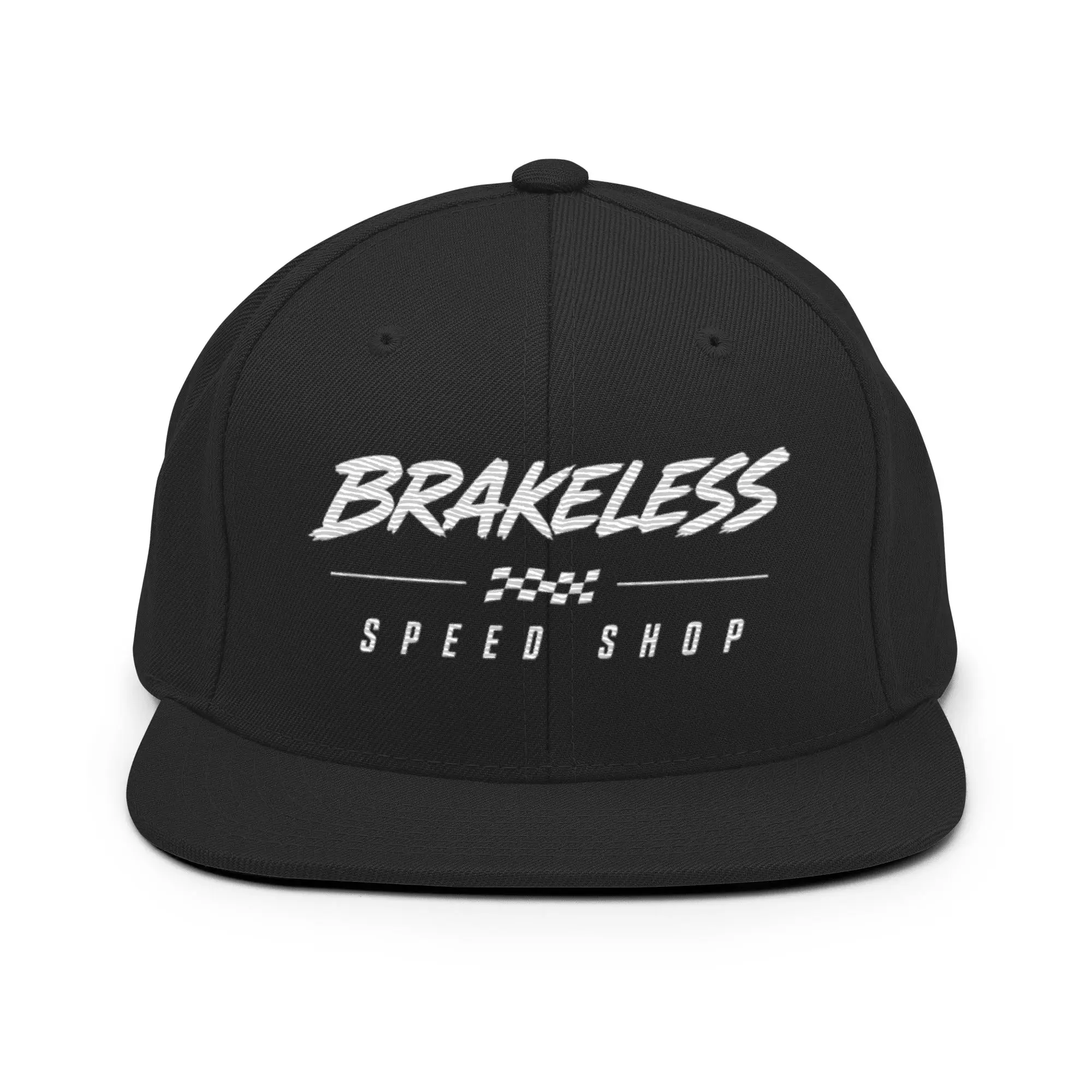 BRAKELESS SPEED SHOP SNAPBACK HAT