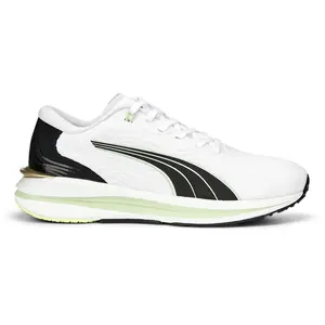 PUMA Womens Electrify Nitro 2 Run 75 Running Sneakers Shoes - White