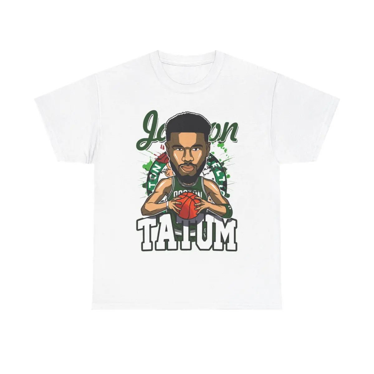 Vintage Jayson Tatum shirt, Jayson Tatum Celtics  Fan Made Tee - Unisex Heavy Cotton Tee