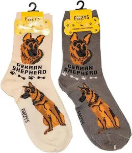 German Shepherd Unisex Crew Socks (2 pairs)