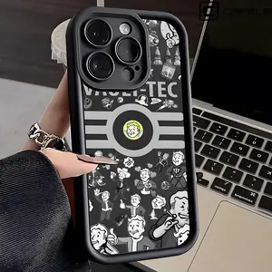 S-Shelter Games F-Fallout  Phone Case for iPhone 17 Pro Max 15 Pro 16 14 Plus 12 13 Mini 11 Pro Protective Shockproof soft cover