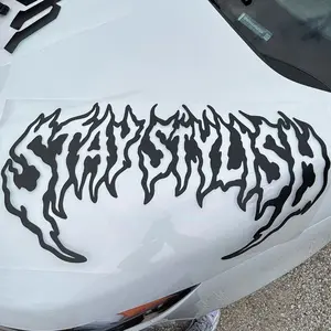 Stylish “Ghost” Banner Waterproof Vinyl Decal