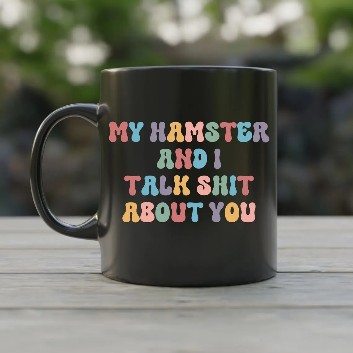 Hamster Mug, Retro Hamster Lover Gift, Pet Hamster Owner Coffee Cup, Hamster Mom Gift. Gift Mug for Birthday Fathers Day Mother Day Halloween Christmas