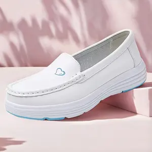 Nurse Shoes with Non-slip Soles, Lightweight and Cushioned Work Shoes, Casual Loafers, Doctor Shoes, Women Shoes