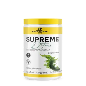Supreme Detox With Probiotics and omega 3 Original no Flavor no sweetner Dietary Supplement Natural Fiber