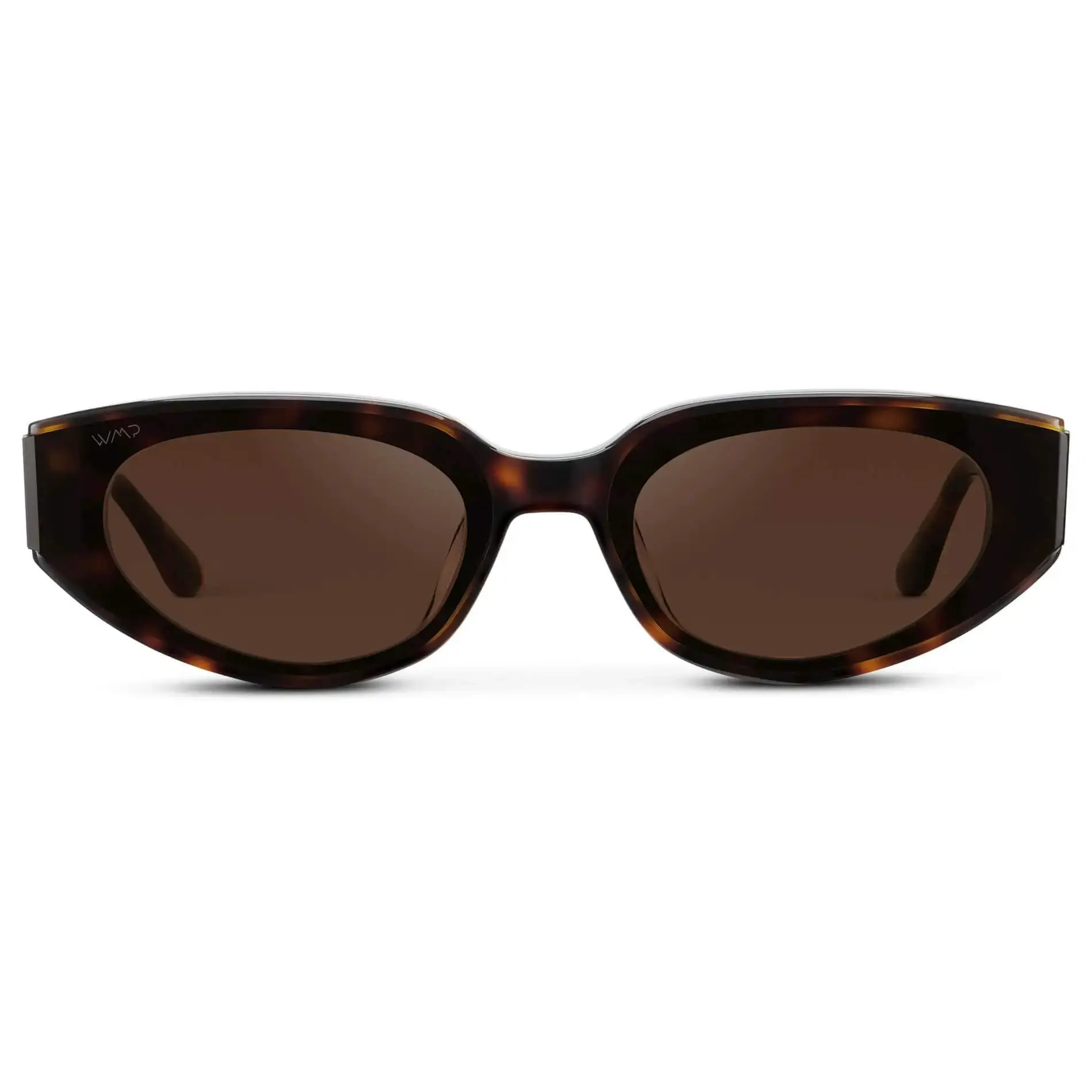 Cat Eye Polarized Sunglasses for Women Retro Trendy Bold Rectangular Astra - Modern Flat-Lens Cat-Eye Sunglasses - TikTok Shop main image 3