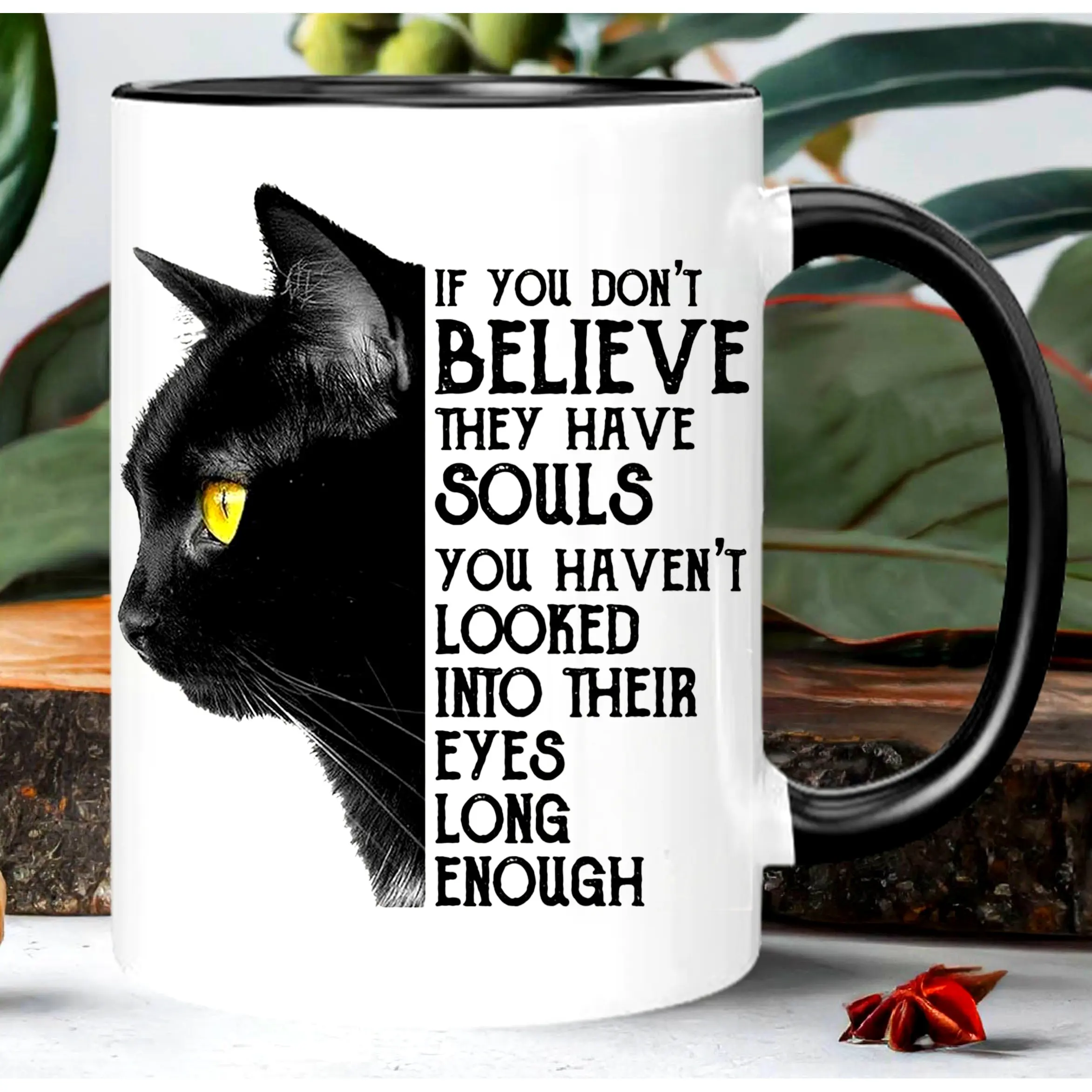 Reusable Insulated Ceramic Coffee Mug - 1pc Whimsical Cat Design - Machine Wash Safe, Durable, Ideal Gift for Cat Lovers, Versatile for Home, Office, and Dining Use