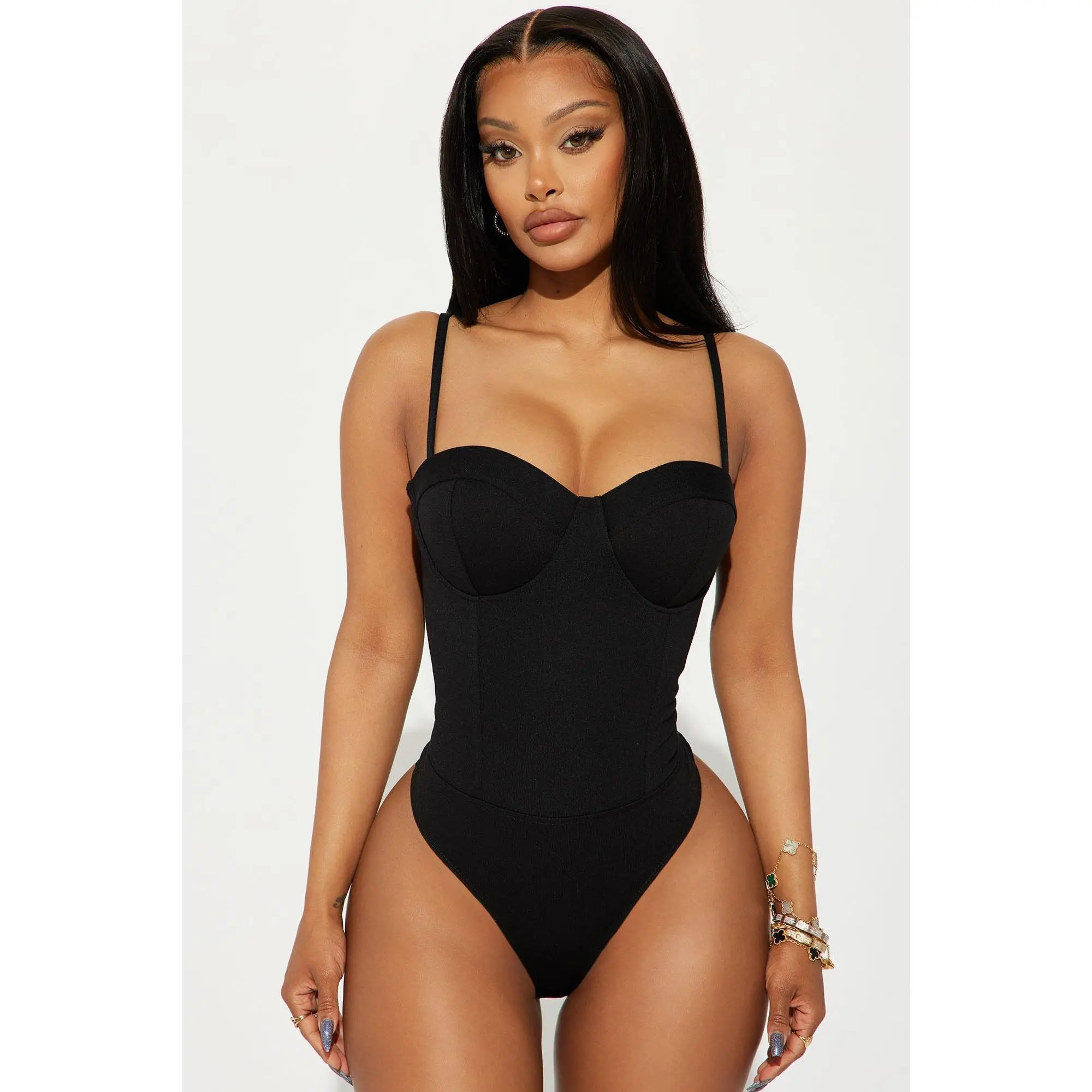Lust Over You Bodysuit - Black