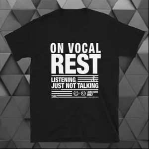 I'm on Vocal Rest Tee (Short-Sleeve Unisex T-Shirt)