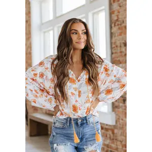 Frances Floral Boho Top