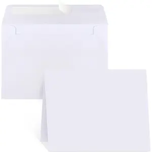 Blank Cards and Envelopes 4x6, 30 Pack White Invitation Cardstock with 30 Pack Envelopes, Thank you Blank Greeting Cards, for  Occasions DIY, Print custom