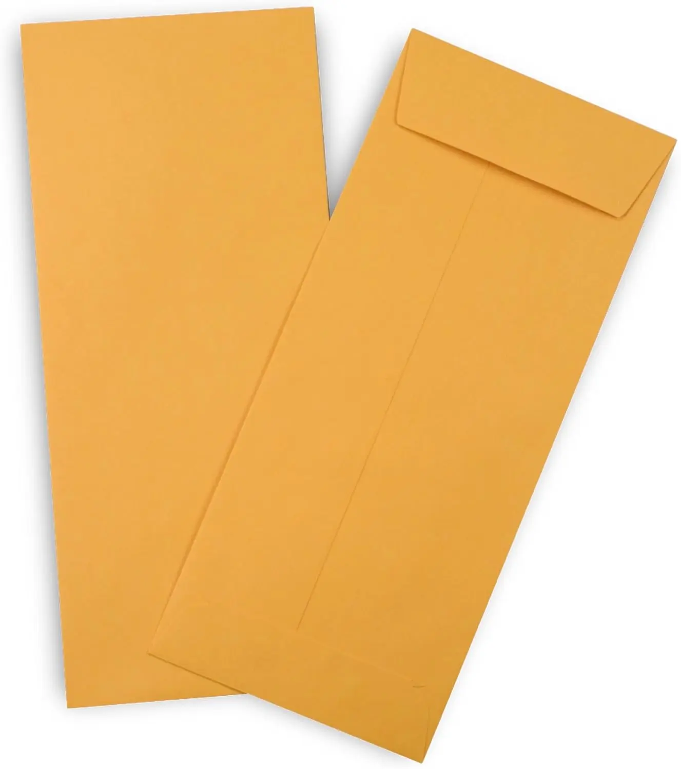 Guardian #10 Paper Shipping Policy Envelopes with Gummed Flaps, Pack of 500 Blank Envelopes for Documents, Statements, Legal Papers, Reports, Invoices, and More, 4 ⅛ Inches x 9 ½ Inches, Brown
