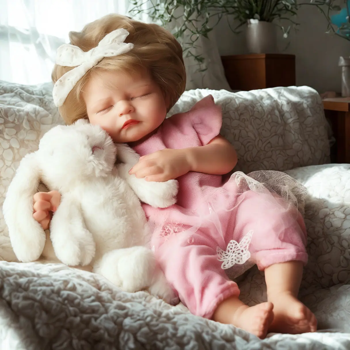 16-Inch Milo Hair transplantation Sleeping Girl 