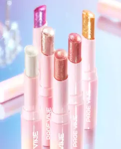 Glittery Lip Gloss Stick PAGE VINE | Rosy Gem Shimmer Finish Lip Makeup