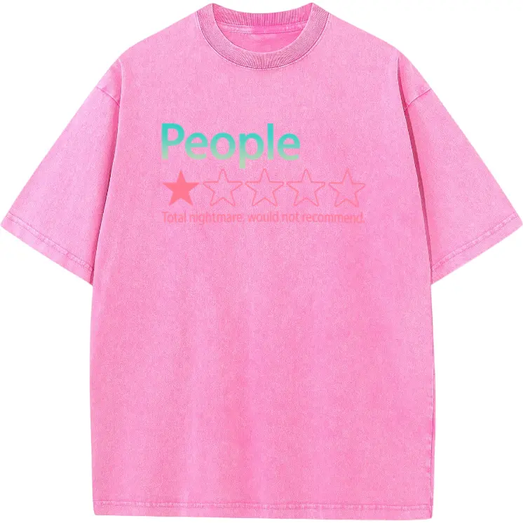 People Would Not Recommend One Star Total Nightmare Cotton T-shirt