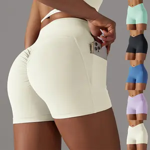 Yoga Shorts with Pockets With A Unique stylish design