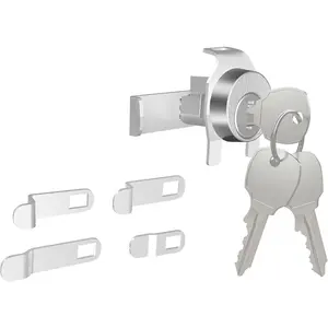 1 Pack L-1172C C9100 Replacement Mailbox Lock for USPS Mail Box, Replacement Mailbox Key Lock Comes with 3 Keys