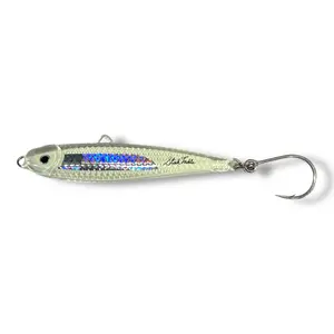 Chovie Jig 3/4oz for Saltwater and Freshwater Fishing Epoxy Lure with Mustad Inline Hook Hard Bait for Multi Species Fishing Lure
