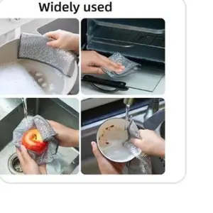 Reusable, Non-Scratch Cleaning Rags for Dishwashing