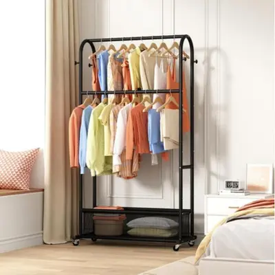 Target Double Rod Garment Rack TikTok Shop