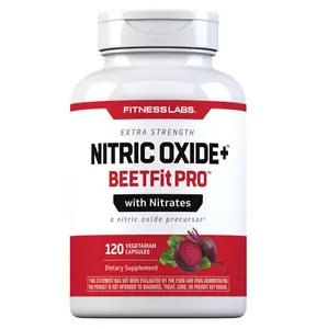 Beet Root Capsules with Nitrates - 120 Count Vegetarian Pre-Workout Supplement - Nitric Oxide Precursor for Performance & Vitality - Non-GMO & Gluten-Free Beetfit Pro Formula for Men and Women