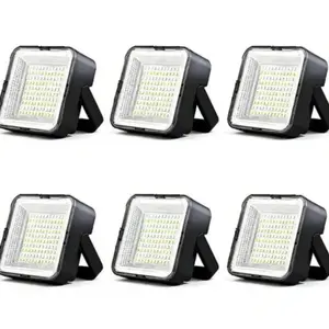 High-Intensity Continuous Lighting 120 LED Mini Solar Waterproof USB Camping Lights, Emergency Phone Charging, Handheld Continuous Lighting