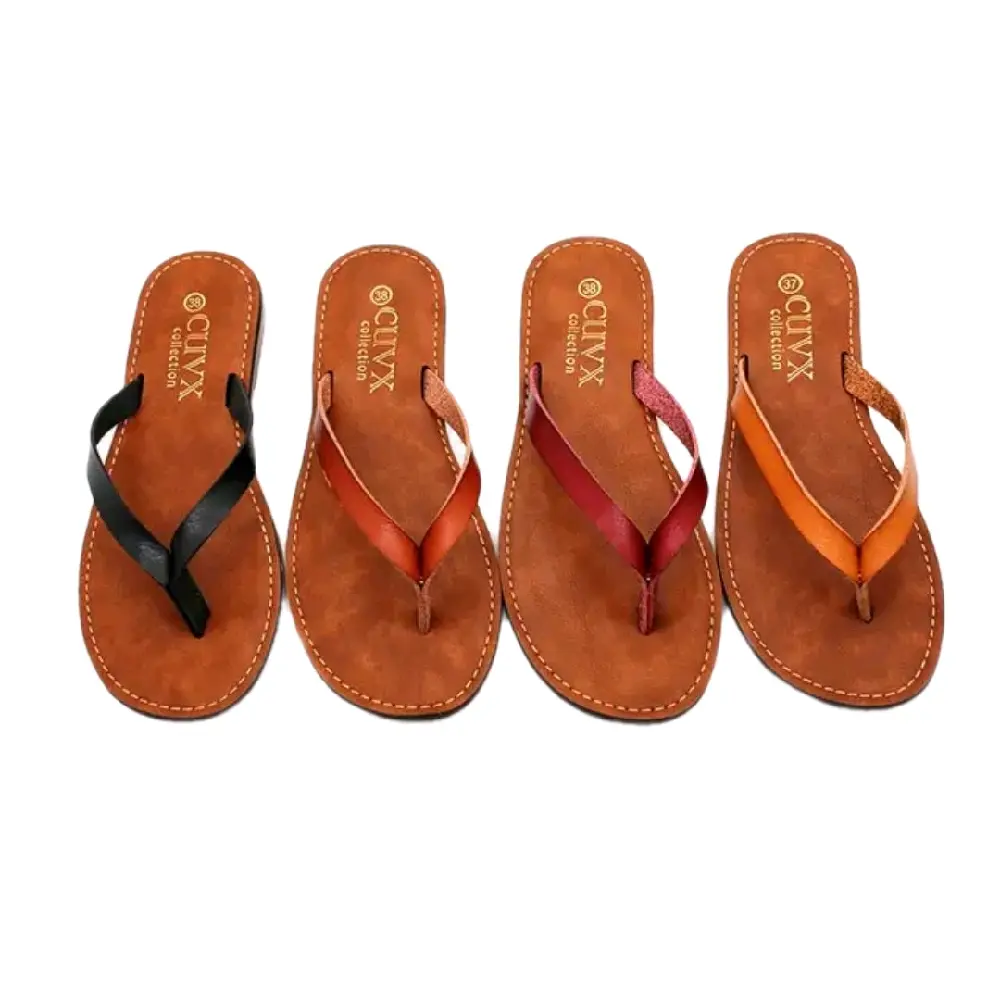 Women's Lightweight Thong Flip Flop Sandals, Casual Summer Footwear