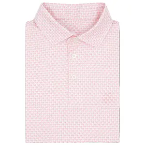 The Pig Pickin' Polo Men's Short Sleeve Performance Polo - Shoal Blue, Master Golf Shirt, Golf Polo Shirt, Polo Golf 3D, Style 3D Golf, Gift For Men