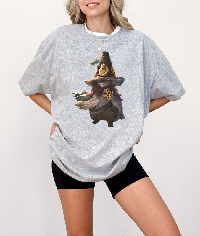 Rove WudWud Monster Hunter Wilds Shirt, Monster Hunter Wilds Vintage Graphic Tee, Fantasy Adventure Unisex Gift for Her, Video Game Shirt