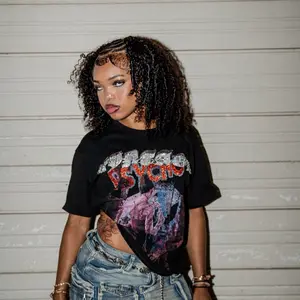 TIMIDSOULS Heavyweight Luxury Graphic Tee - Black T-Shirt with Colorful Psychedelic Design for Stylish Wear Streetwear